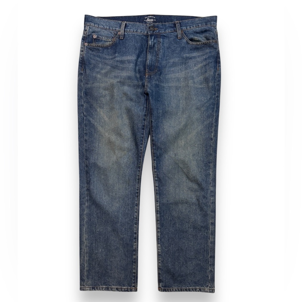 G. H. BASS & CO. Camden Straight Leg Denim Jeans 36 x 30